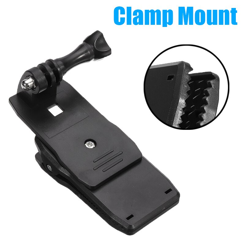 1 Kẹp Gắn Balo Xoay 360 Độ Cho GoPro Hero 1 2 3 3 + 4 5