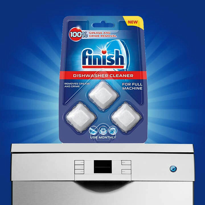 Viên Vệ Sinh Máy Rửa Chén Finish Machine Cleaner