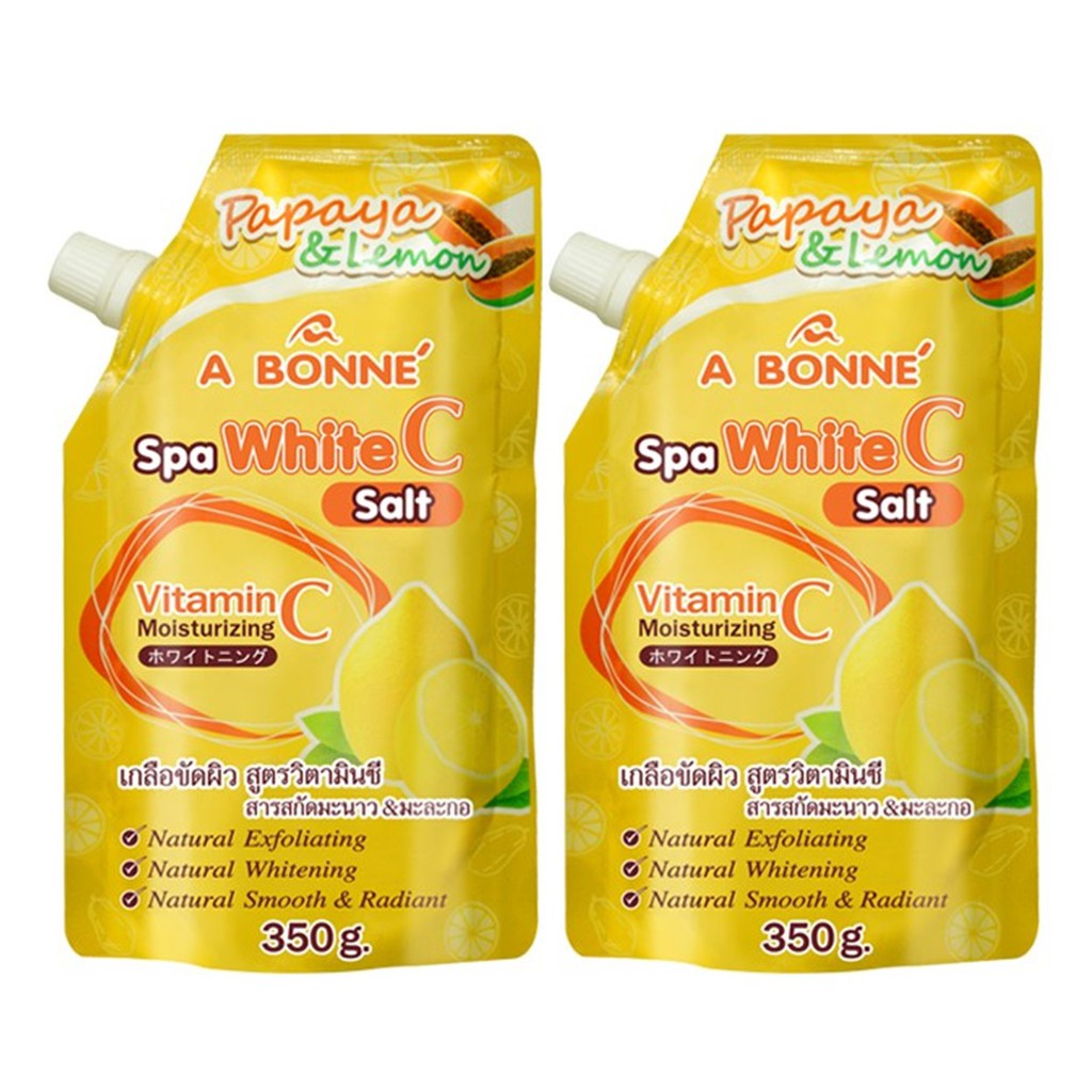 Muối Tắm Sữa Bò Tẩy Tế Bào Chết A Bonne Spa Milk Salt Vitamin C - Chính Hãng