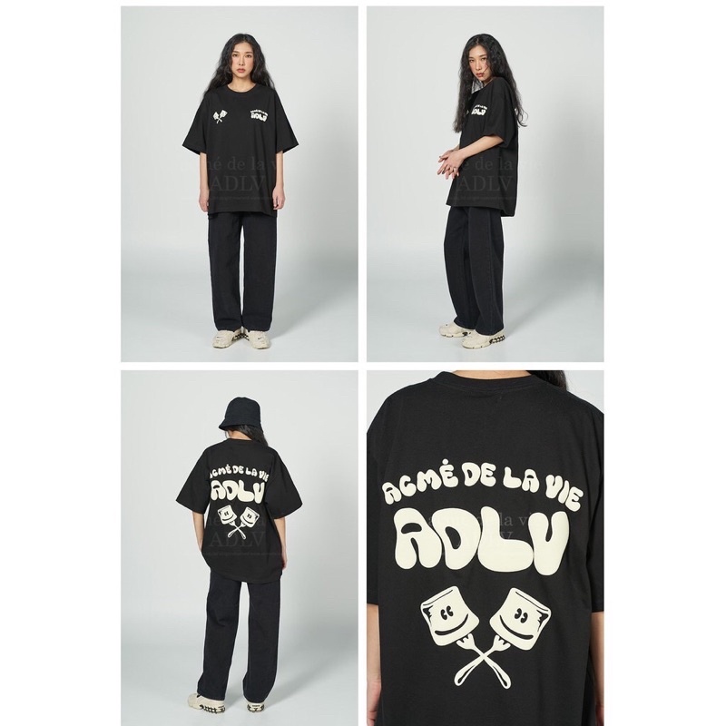 Áo phông ADLV kẹo dẻo best quality unisex TLS oversize streetwear chất liệu cotton form rộng bản cao cấp