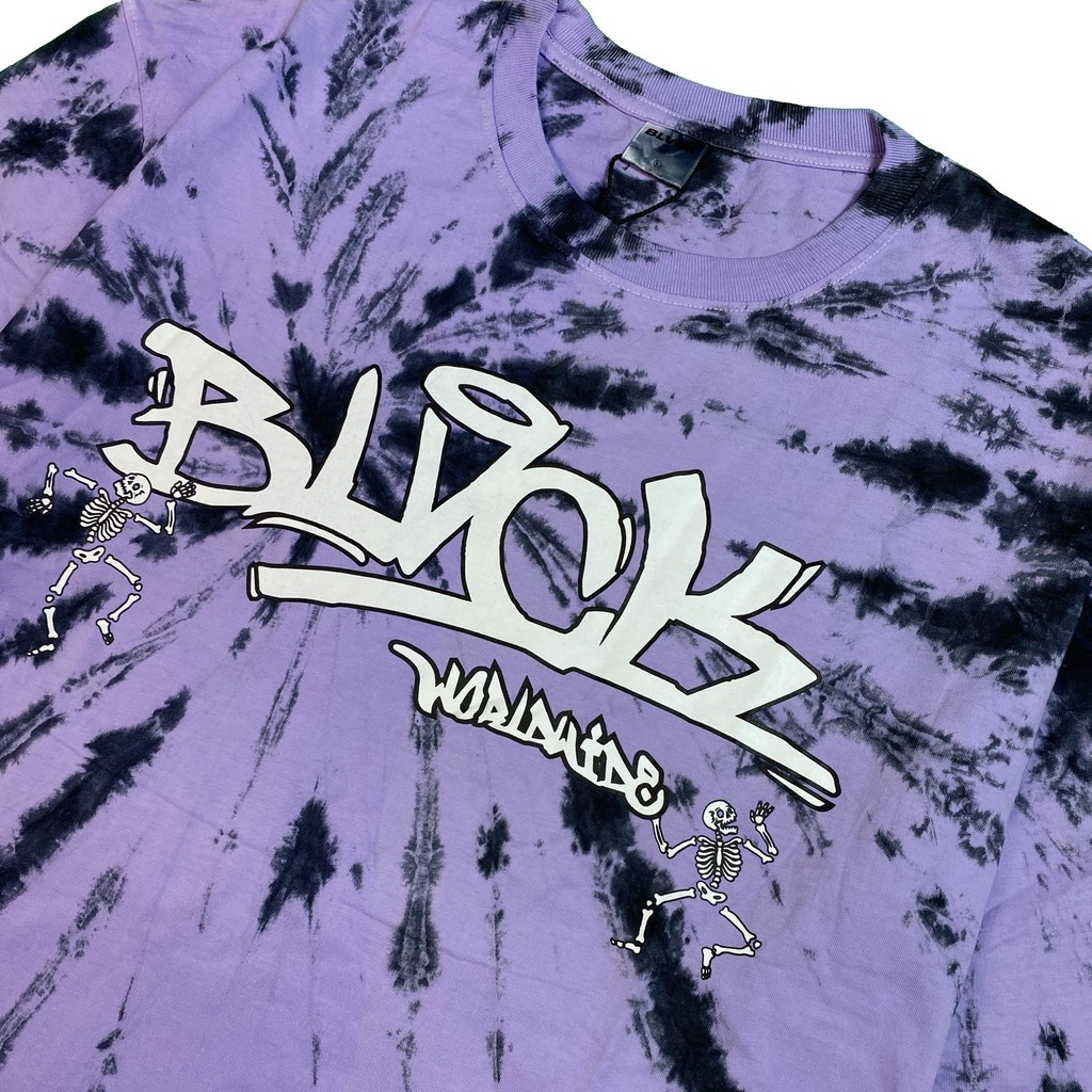 Áo thun BLVCK Purple tiedye &quot;Manbo&quot;