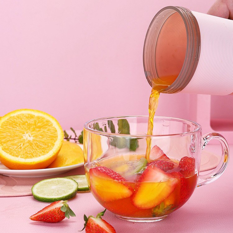 Máy xay sinh tố cầm tay mini - Bảo Hành 1 đổi 1 - Máy xay cầm tay - Fruitcup - Juice Fresh Máy Xay Sinh Tố Mini