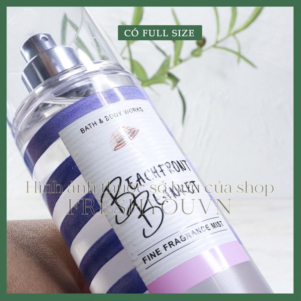 Beachfront Blanket - Full Xịt thơm toàn thân body mist Bath & Body Works - fresh you