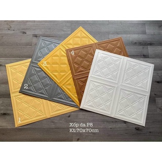 Xốp Dán Tường 3D Hoa Văn Kiểu Cách - Giá Tốt - Hàng Chuẩn | NowShip 2h + Ship Rẻ