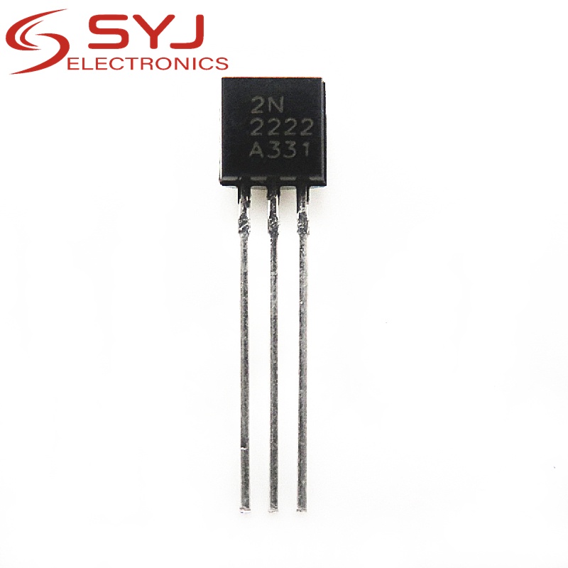 100 Cái / lốc 2N2222 2N2222A TO-92 TO 92 Transistor Mới Trong