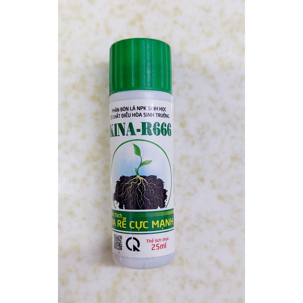RA RỄ CỰC MẠNH KINA R666 Có bổ sung điều hoà sinh trưởng.25ml