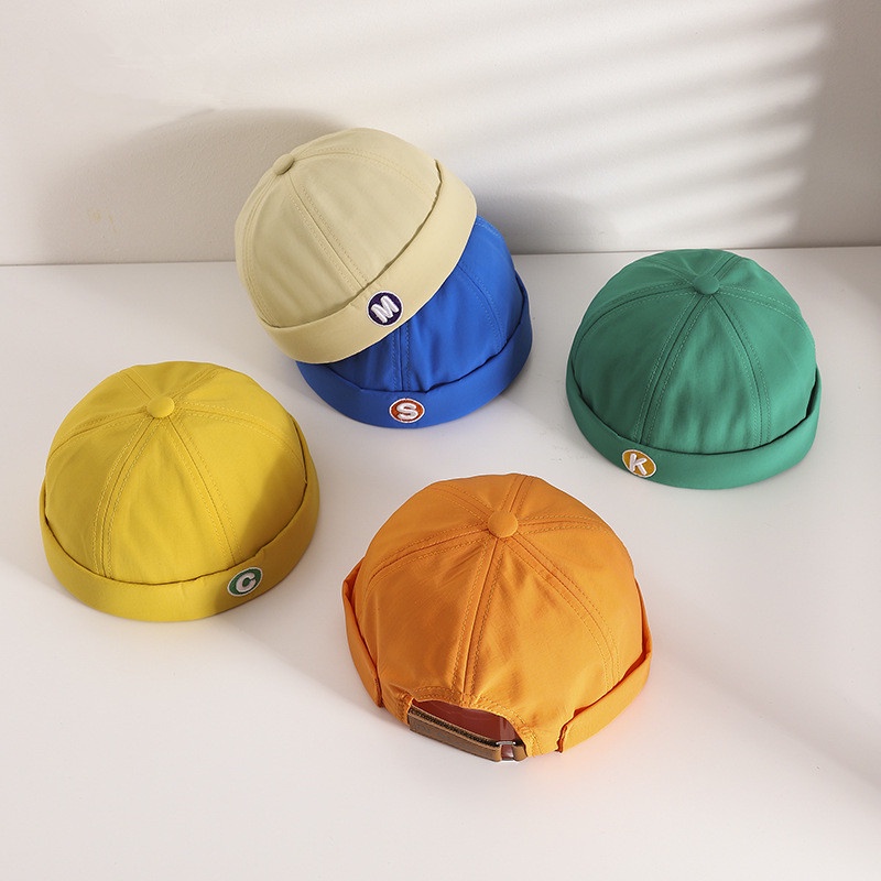 Mũ Beanie Màu Sắc Kẹo Ngọt In Chữ Phong Cách Hàn Quốc Thời Trang