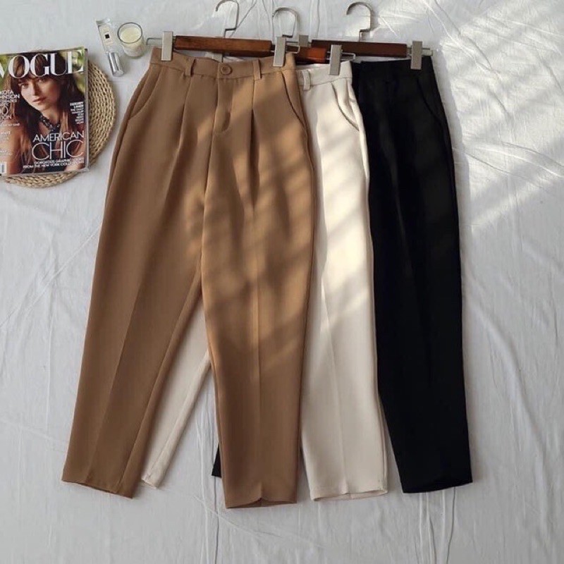 [ Mã FAMAYWA giảm 10K đơn 50K] Quần baggy công sở đẹp