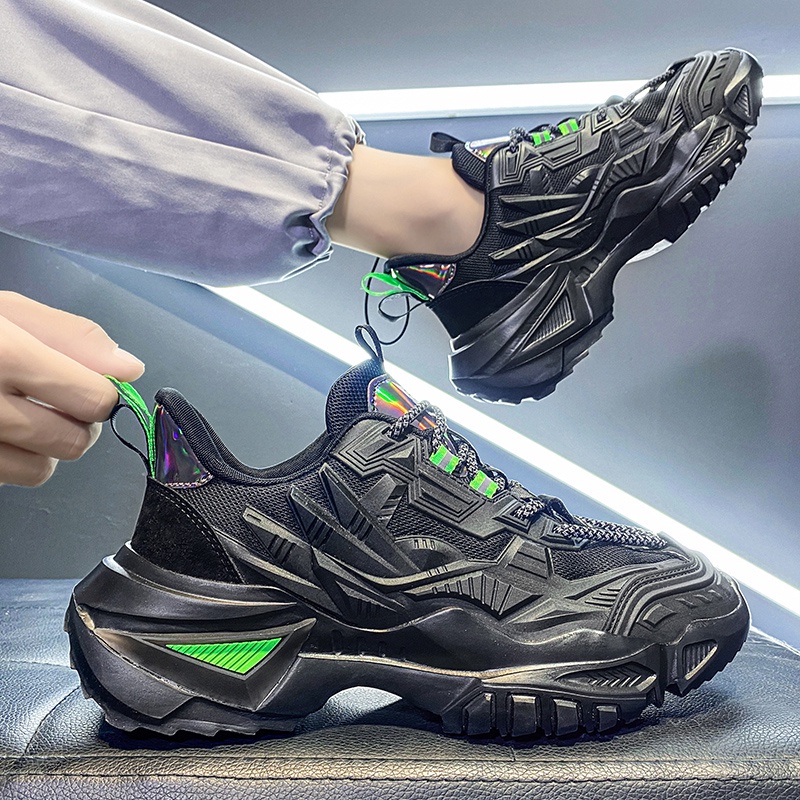 Giày thể thao tăng chiều cao 6cm thời trang mùa xuân hàng mới dành cho nam 2022