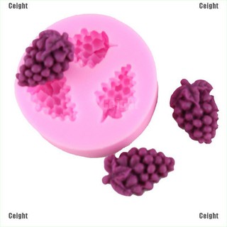 1 x khuôn silicone làm bánh kẹo hình chùm nho