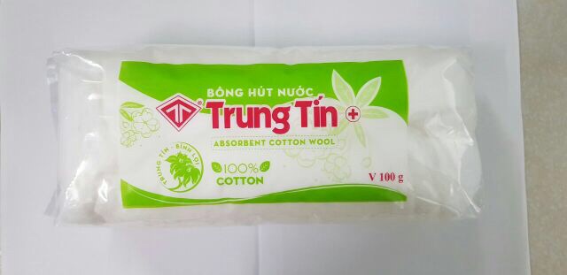 Bông gòn TRUNG TÍN gói 10g, 25g, 100g, 1kg