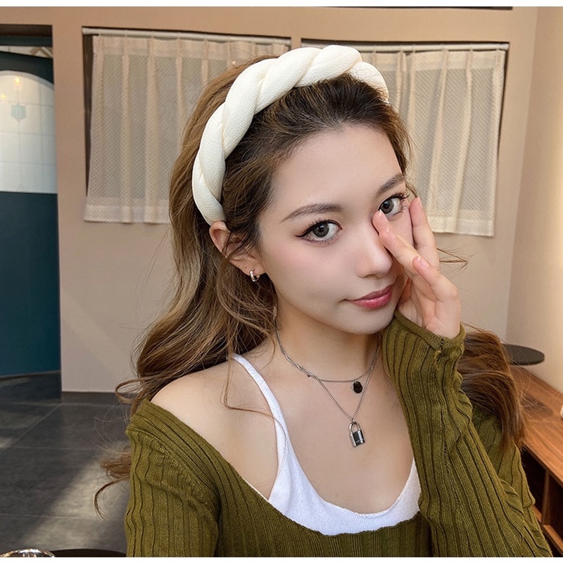 Cài tóc rửa mặt chống trượt kiểu Hàn Quốc thời trang