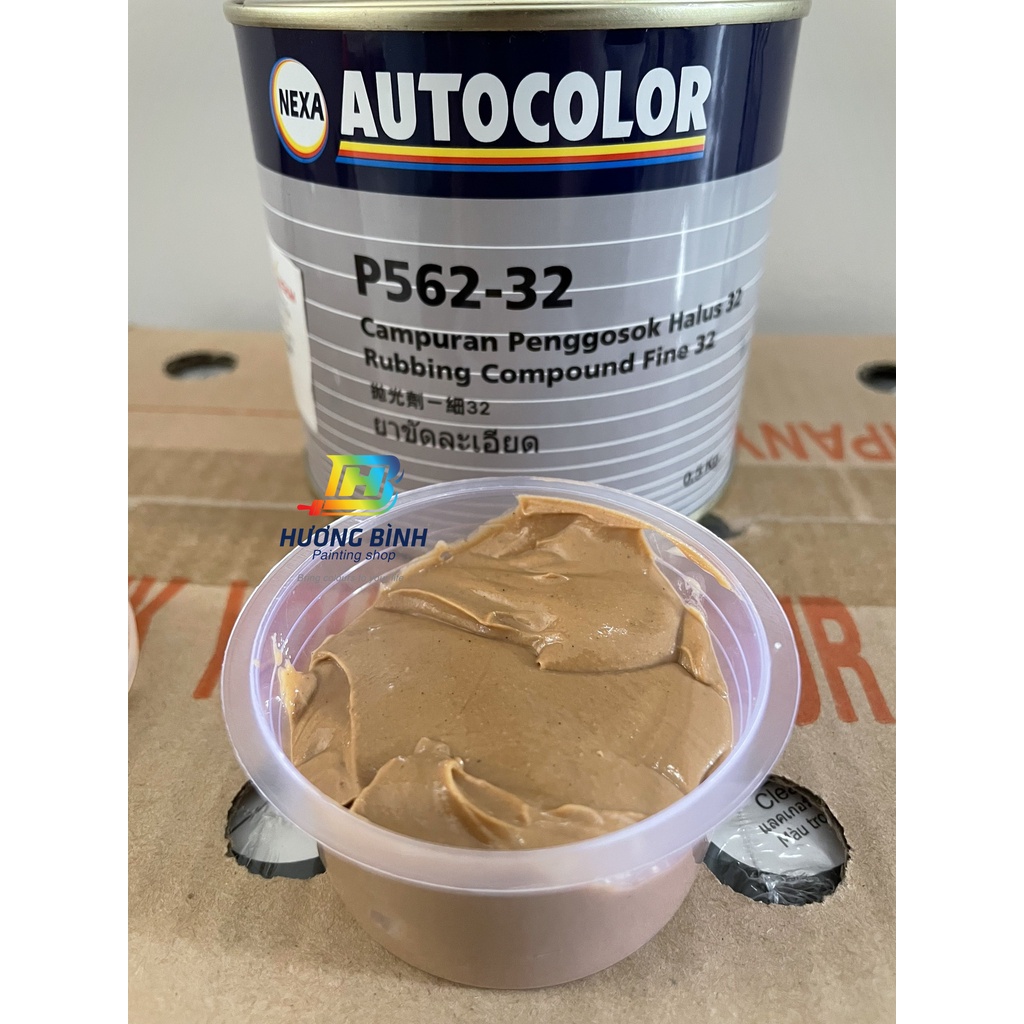 [Hủ 60g] Bát phá BƯỚC 1 P562 - 32 và BƯỚC 2 P971 - 1200 Autocolor đánh bóng, xoá vết xước nhẹ