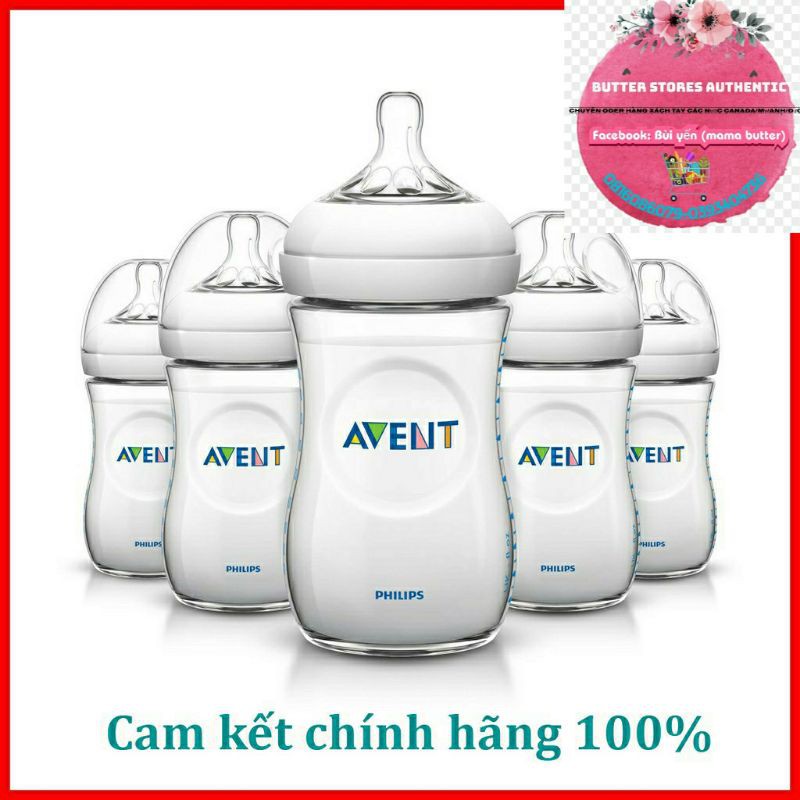 Bình sữa Avent Natural Mỹ