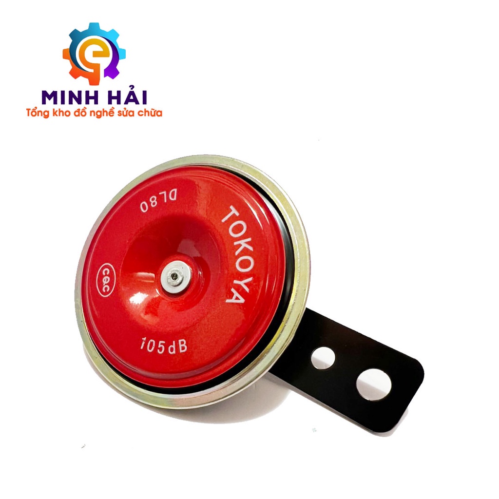 Còi Xe Máy TOKOYA, Còi Xe Âm Thanh Lớn 105Db, Chống Thấm Nước 12V - Đồ Nghề Minh Hải