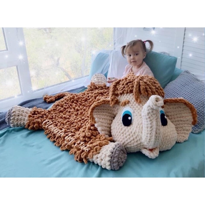 Combo 10 cuộn Len Nhung đũa (len bông sữa)