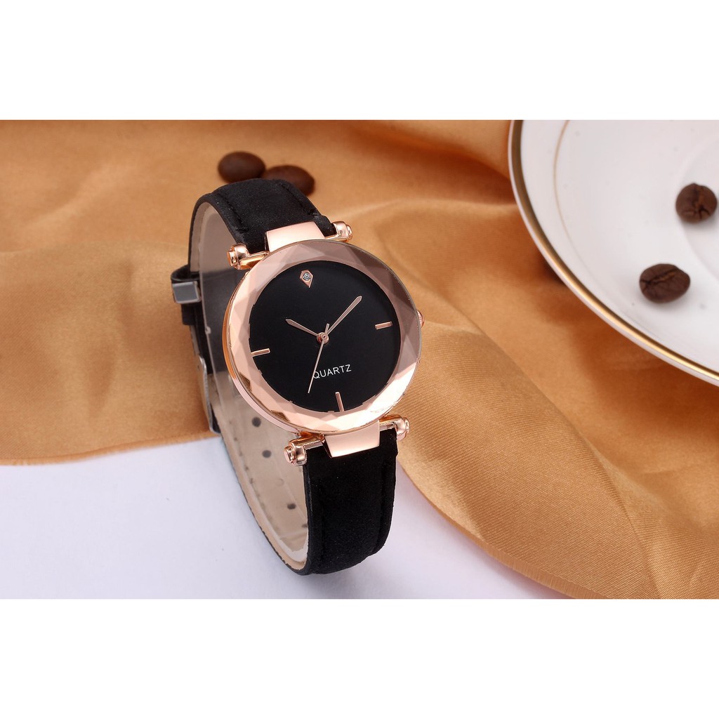 [GIÁ SHOCK] ĐỒNG HỒ NỮ DÂY DA MẶT ĐÁ KIM CƯƠNG DÂY DA LỘN MS032 SIÊU PHẨM CỰC HOT | BigBuy360 - bigbuy360.vn