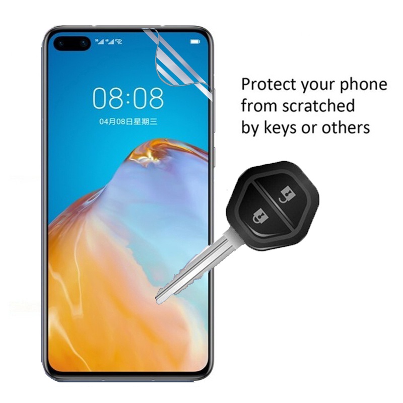Miếng Dán PPF Chịu Lực Chống Trầy Xước Tuyệt Đối Cho Huawei P60 P50 P40 P30 P20 Mate 60 50 40 30 20 Pro Lite
