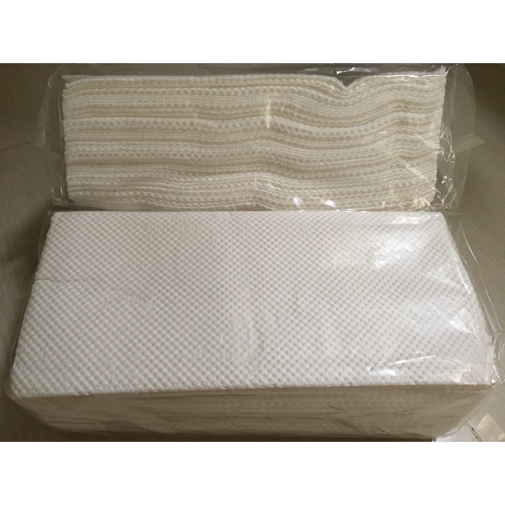 Khăn giấy lau tay tay năng KK - giấy lau tay karo 2 lớp - combo 5 xấp