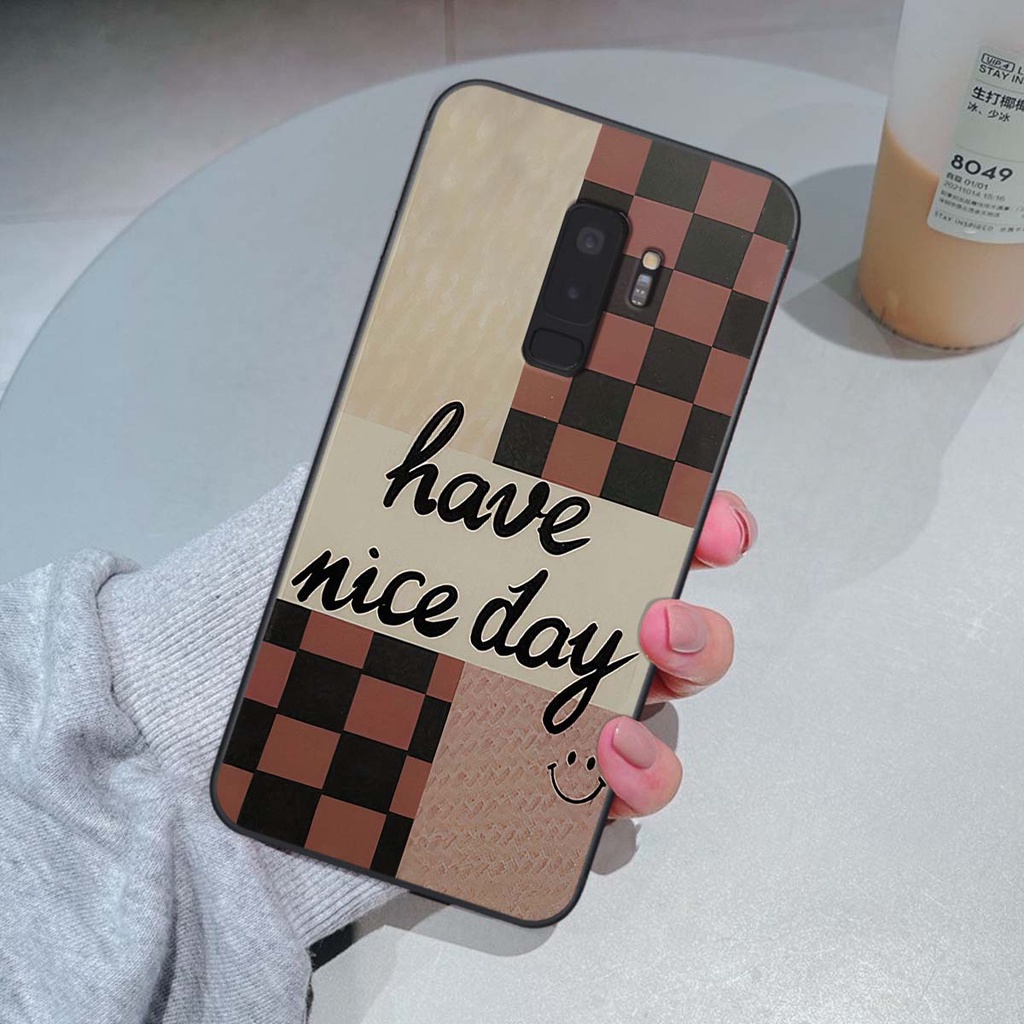 Ốp Samsung S9 / S9 Plus / S9+ caro trái tim cá tính, thời trang siêu đẹp, siêu phong cách