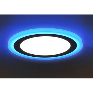Đèn led nổi ốp trần 24w tròn 2 màu 3 chế độ