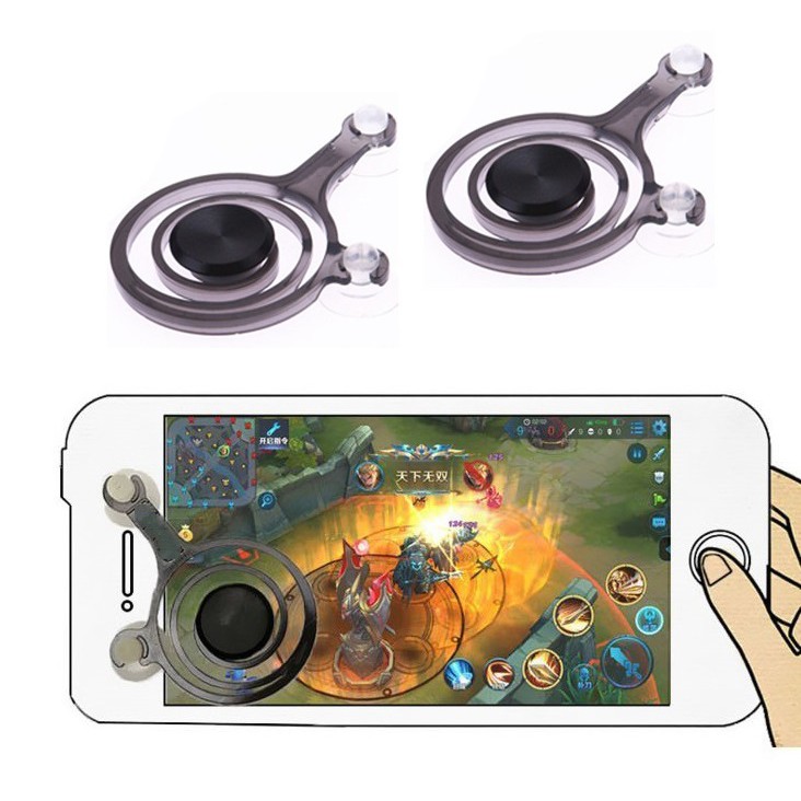 Combo 2 Bộ 2 thiết bị hỗ trợ chơi game trên điện thoại Mobile Joystick