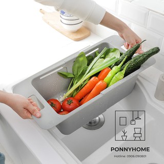 RỔ RỬA RAU CỦ GẤP GỌN