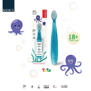 Bàn chải cho bé Radius Totz Brush