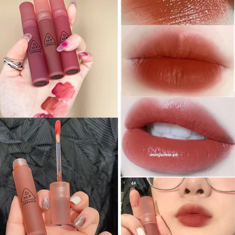 (Hàng Mới Về)Son Kem Lì Cappuviin Mềm Mịn Như Nhung Dưỡng Ẩm Trang Điểm Môi | BigBuy360 - bigbuy360.vn