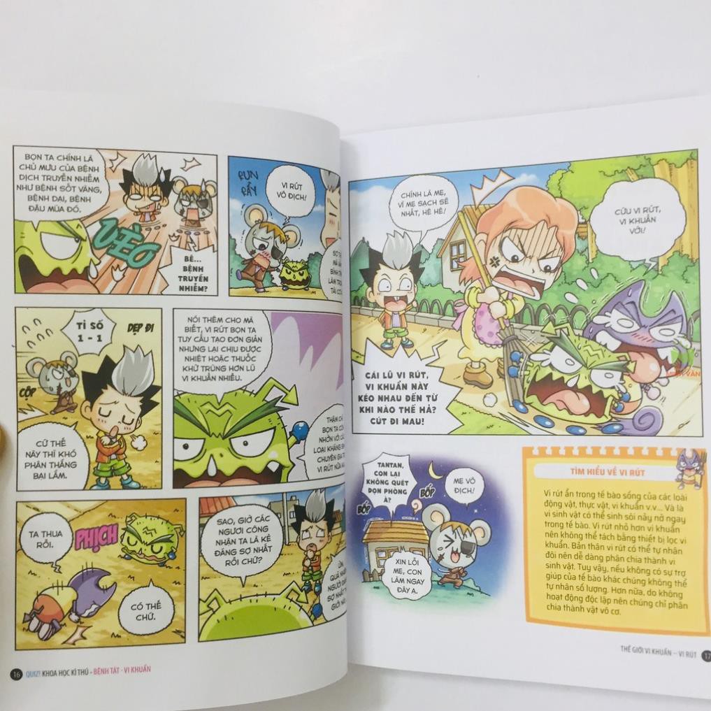 Sách – Quiz! Khoa Học Kì Thú (bộ 15 cuốn) - NXB Kim Đồng - Quyển lẻ tùy chọn