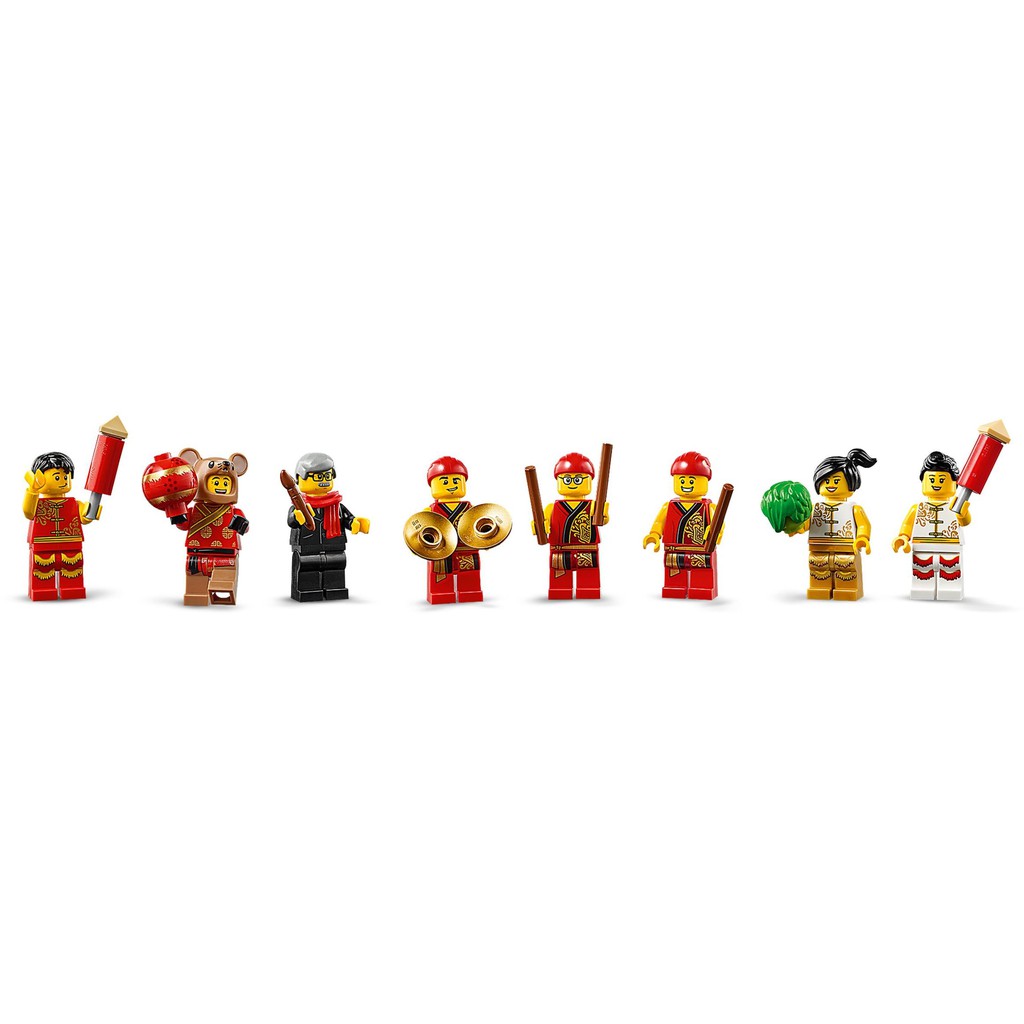 80104 LEGO Chinese Lion Dance - Múa Lân