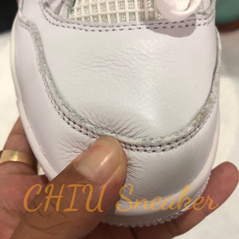 Giày thể thao nam nữ Jordan 4 retro Full trắng tăng chiều cao cao cấp giày Sneaker Air Jordan 4 nam