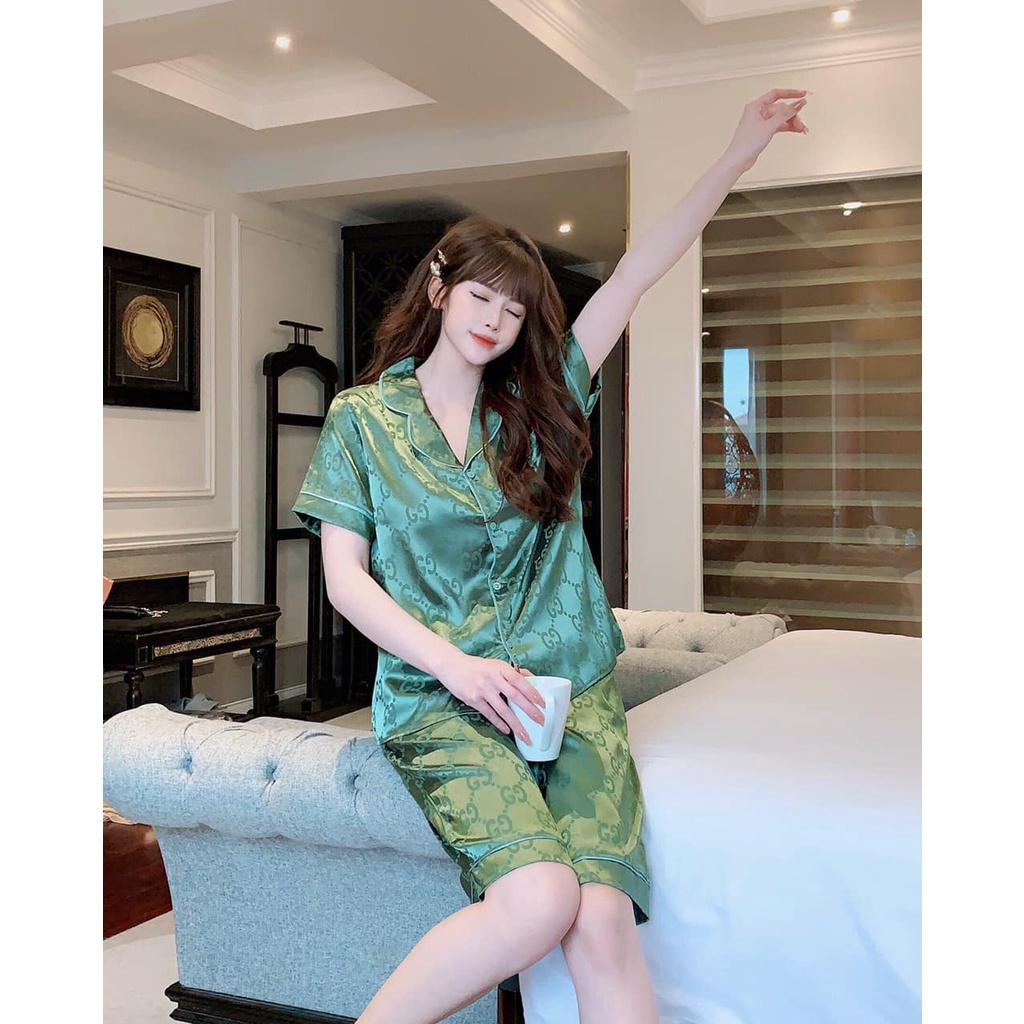 Bộ lụa gấm lửng cao cấp loại 1