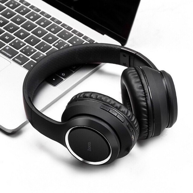 Tai nghe chụp tai bluetooth tai nghe chùm đầu không dây cho điện thoại máy tính Hoco W28 Headphone chính hãng