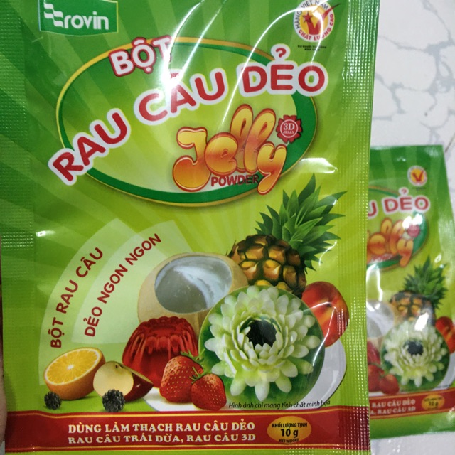 Bột rau câu dẻo Jelly