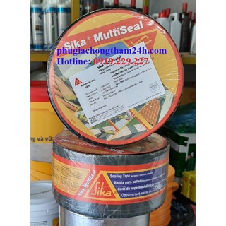 BĂNG KEO CHỐNG THẤM TỰ DÍNH SIKA MULTISEAL rộng 7,5 cm Dài 10 mét