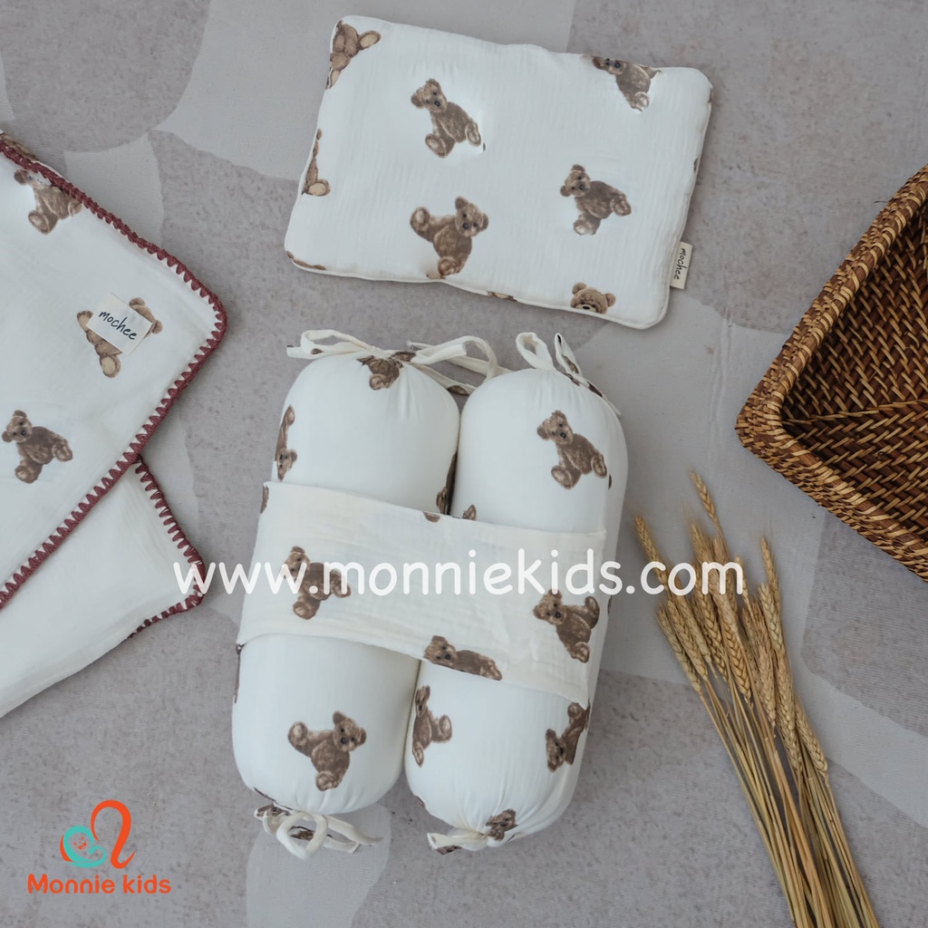 CHẶN BÔNG MOCHEE VẢI MUSLIN MỀM MẠI