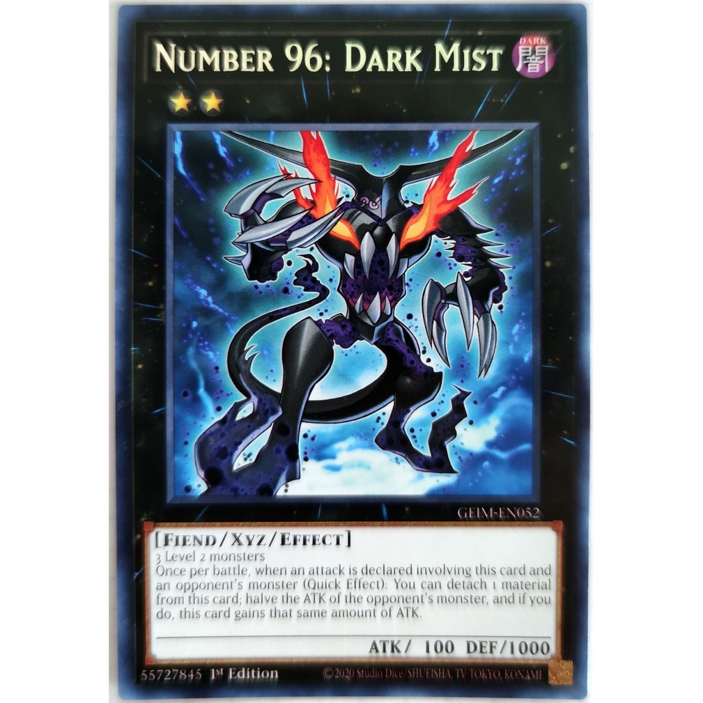Number 96: Dark Mist |EN| Rare (ZEXAL)