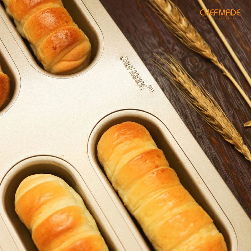 Khuôn thép carbon làm bánh 8 ngăn CHEFMADE