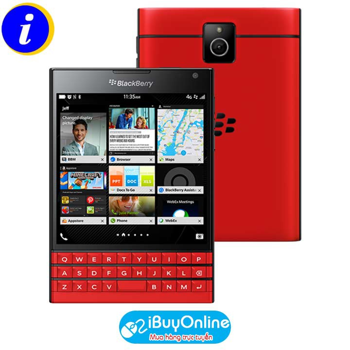 Điện thoại BlackBerry Passport Red Edition - BlackBerry Passport Đỏ