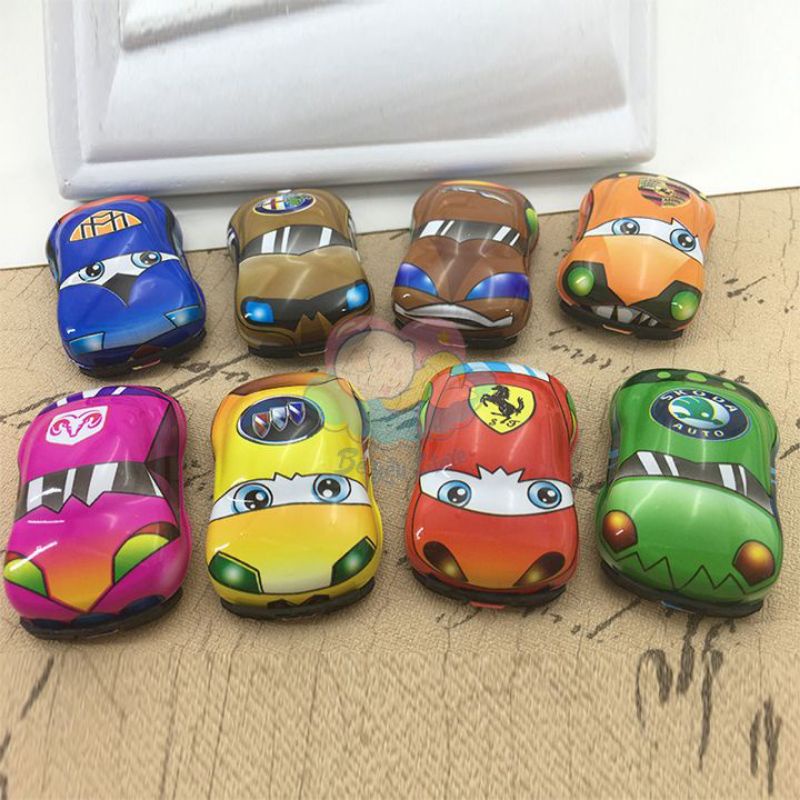 Đồ chơi Ôtô/Máy Bay/Hình Thú Mini Bánh Chạy lùi lấy đà quán tính