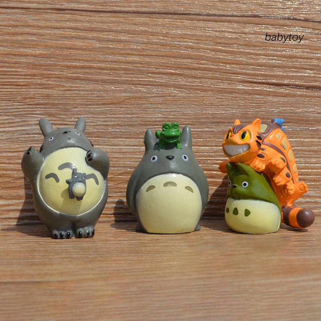 Set 10 Đồ trang trí Nhân Vật Hoạt Hình Hàng Xóm Của Tôi Là Totoro Trang Trí Nội Thất Xe Hơi