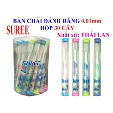 combo sỉ 1 thùng 30 cây bàn chải đánh răng thái lan