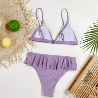 Bikini Hai Mảnh Màu Tím Cho Nữ