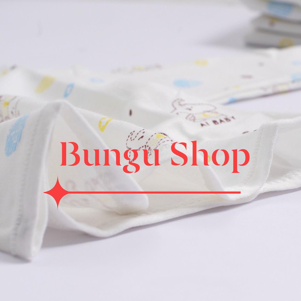 🔥FREESHIP🔥 Bộ quần áo sơ sinh cotton dài tay cho bé trai, bé gái xuất Nhật - Bungu Shop