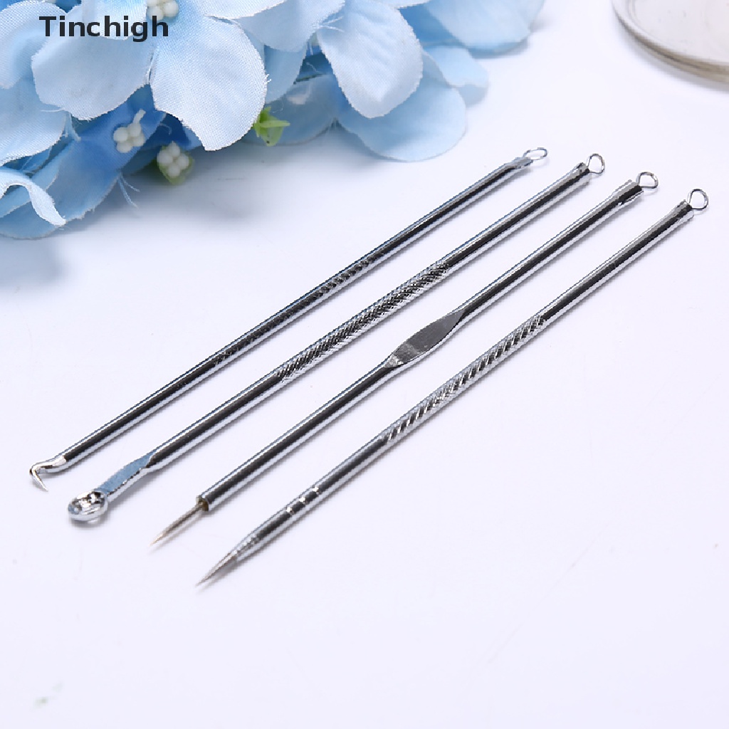 Set 4 Dụng Cụ Lột Mụn Đầu Đen Tiện Lợi Chất Lượng Cao