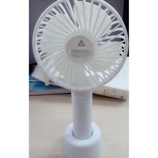 Quạt MiNi Tích Điện Cầm Tay Có Đế
