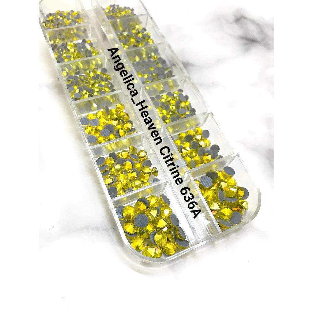 Đá chân lưới ANGELICA heaven citrine 636a