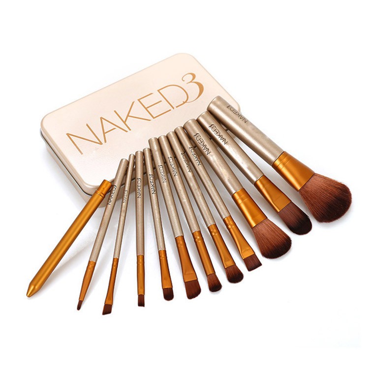 BỘ CỌ TRANG ĐIỂM CAO CẤP 12 CÂY NAKED3