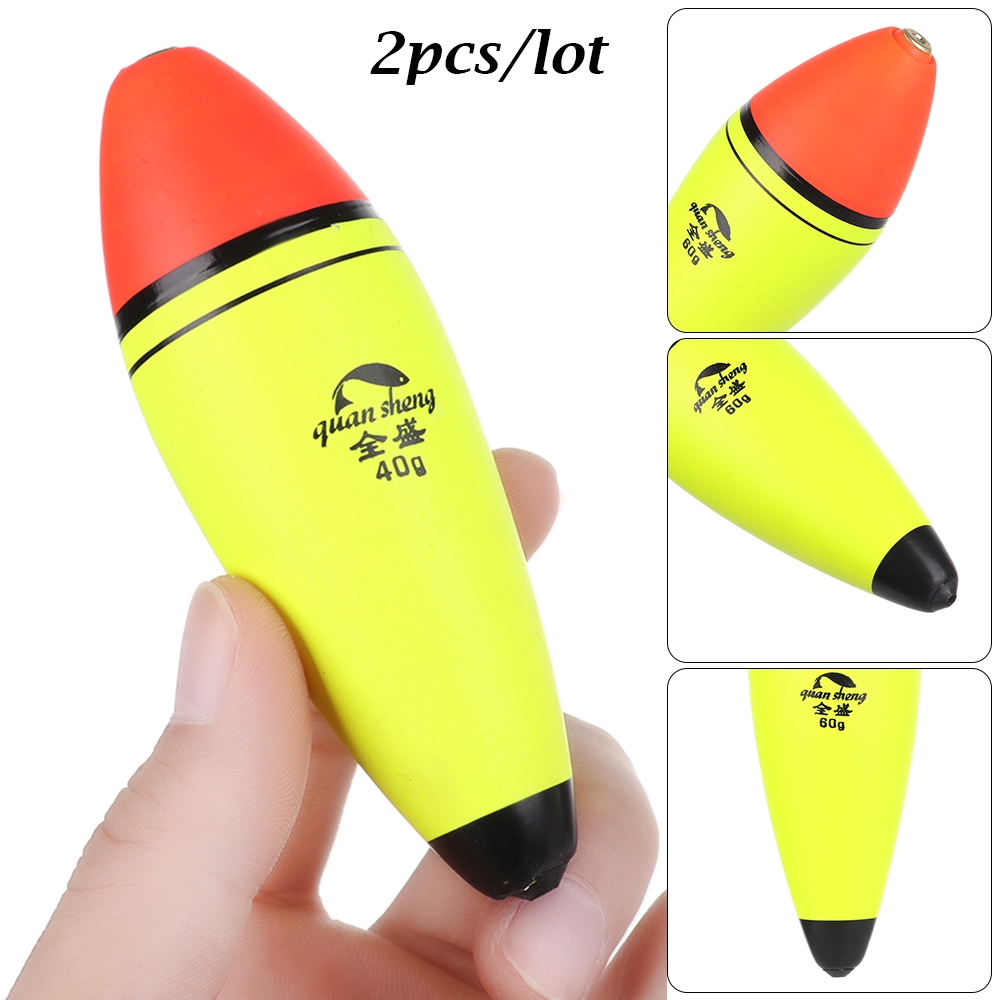 Set 2 Phao Câu Cá Dài Bằng Nhựa Chất Lượng Cao